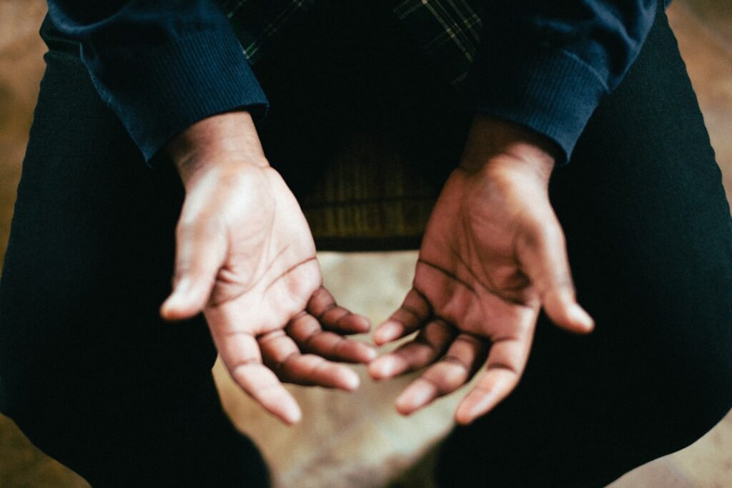 Photo Open hands