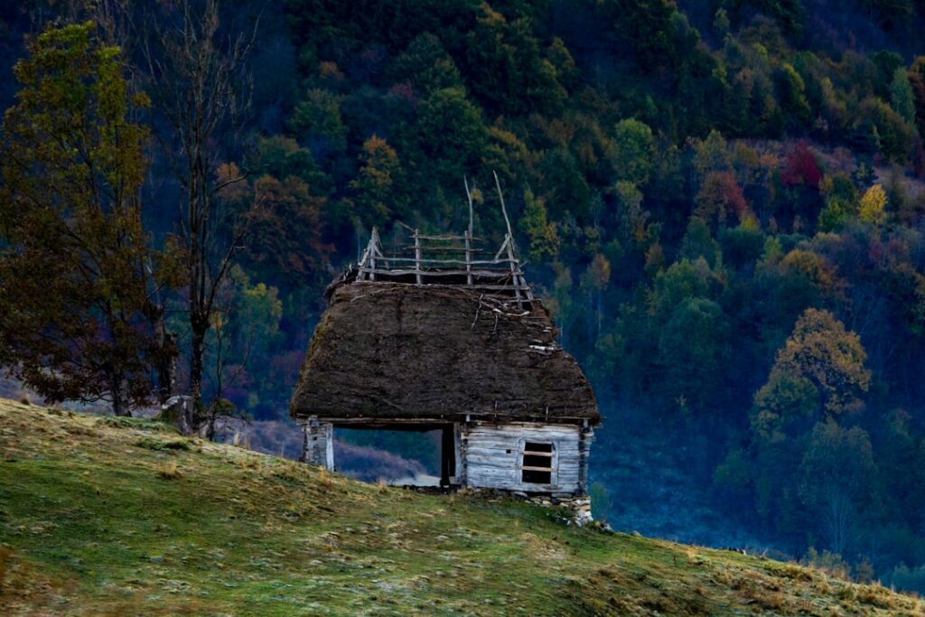 Photo beautiful villages Romania