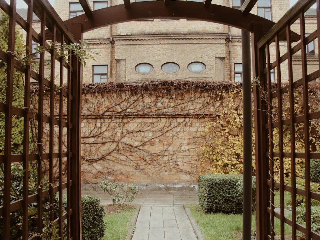 Photo transform courtyard