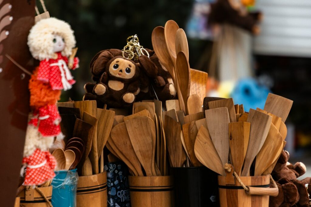 Photo traditional crafts fair