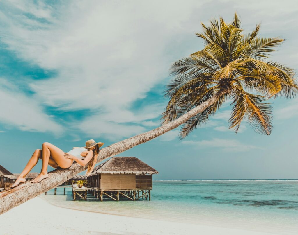 Photo relaxing vacation