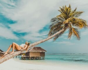 Photo relaxing vacation