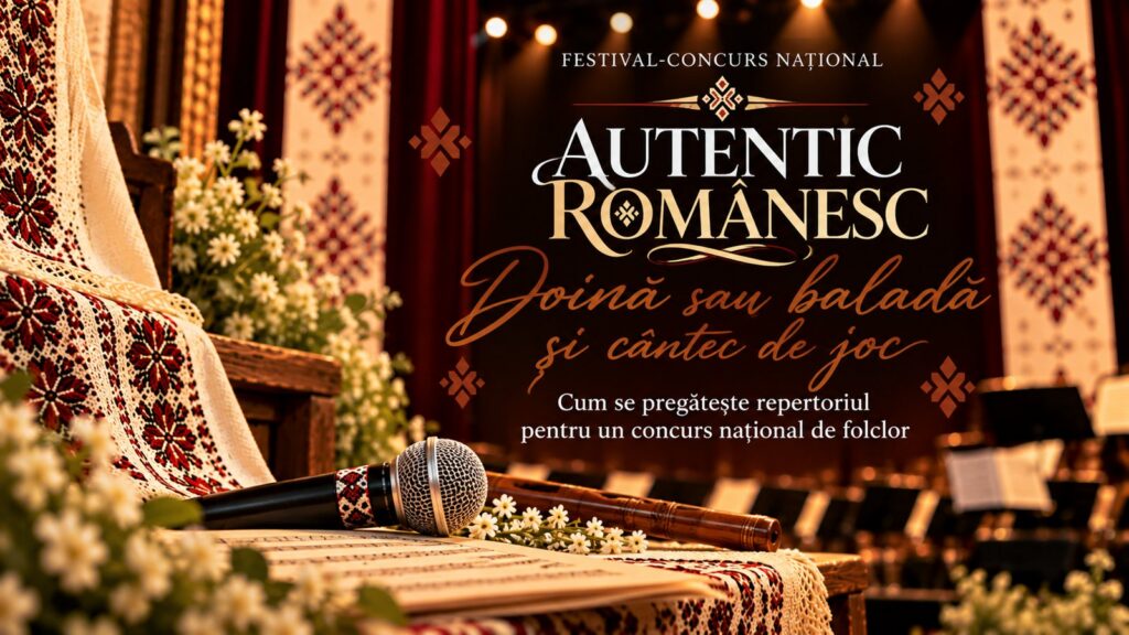 Doină, baladă și joc: cum se pregătește repertoriul pentru un concurs național de folclor