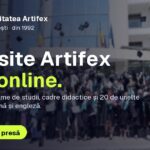 Universitatea ARTIFEX din București – noul website oficial este online