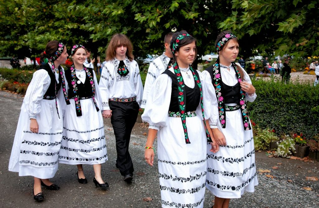 Photo village traditions Romania