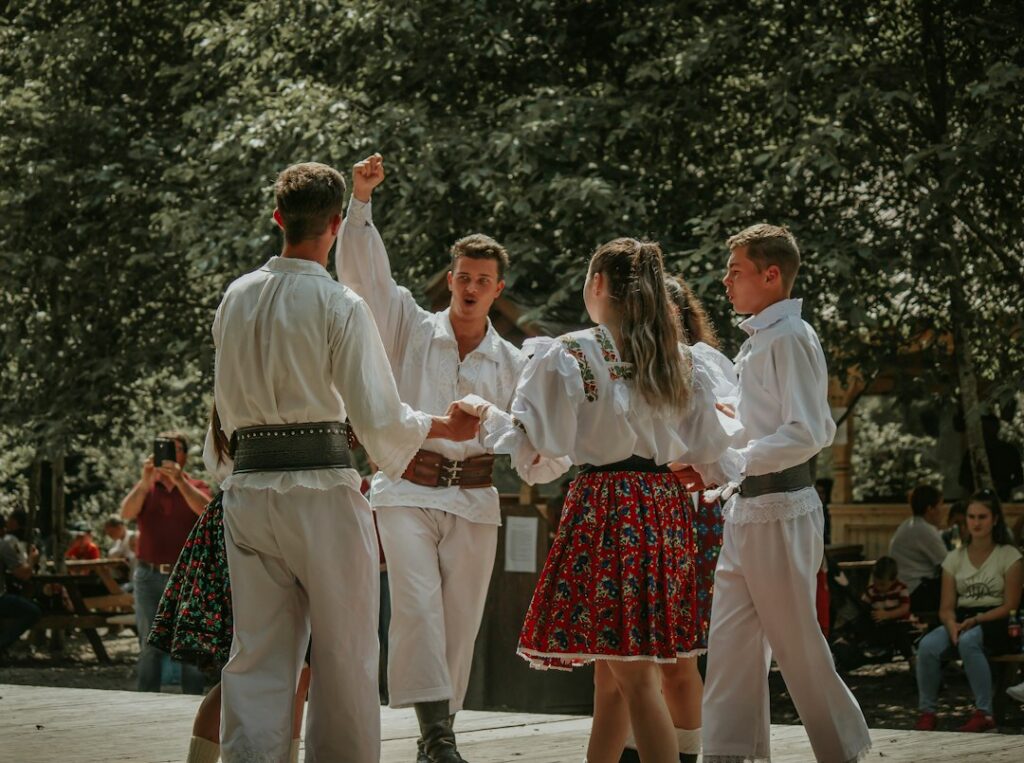 Photo village festival celebration Romania