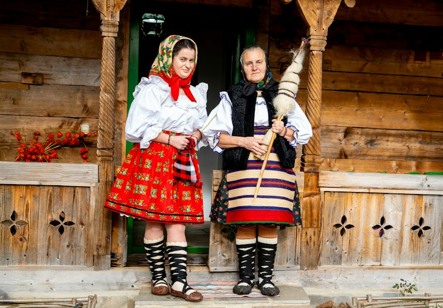 Photo village festival celebration Romania